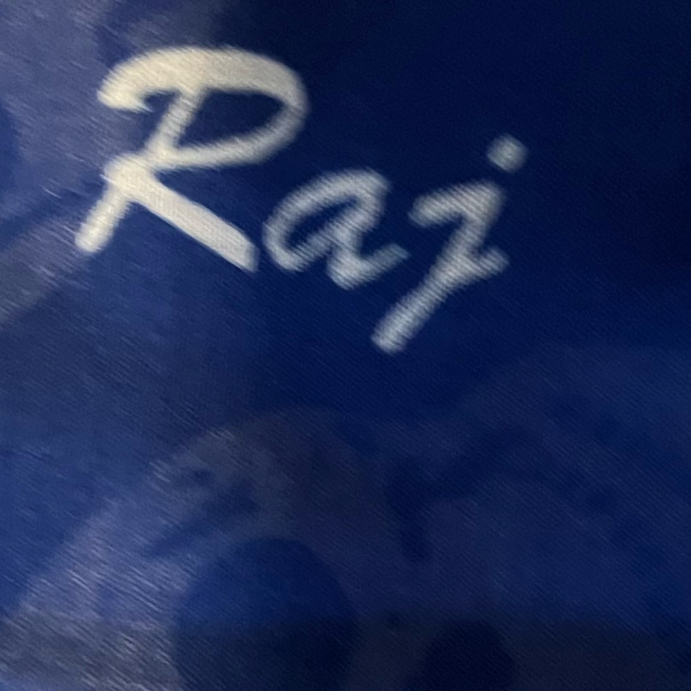 Blue Raj Scarf - Picture 2 of 2